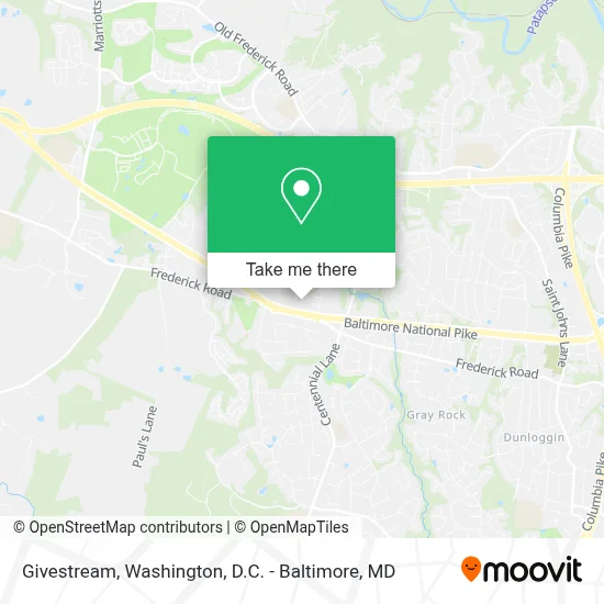 Givestream map