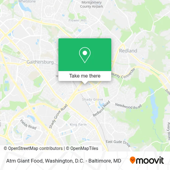 Atm Giant Food map