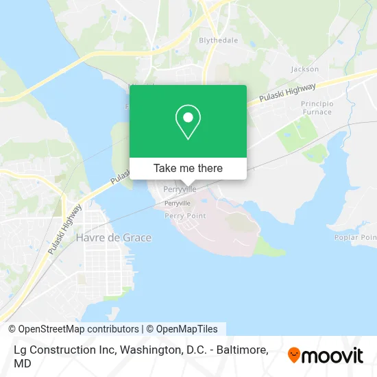 Lg Construction Inc map