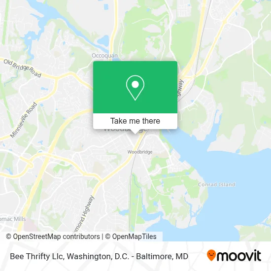 Bee Thrifty Llc map