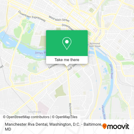 Manchester Rva Dental map