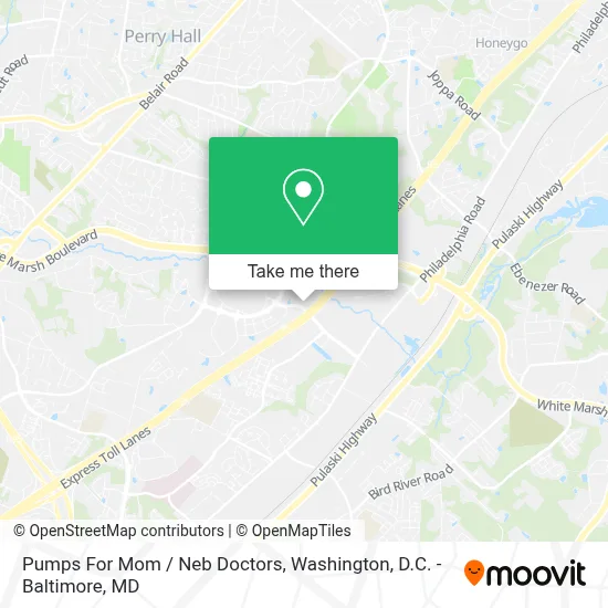 Pumps For Mom / Neb Doctors map