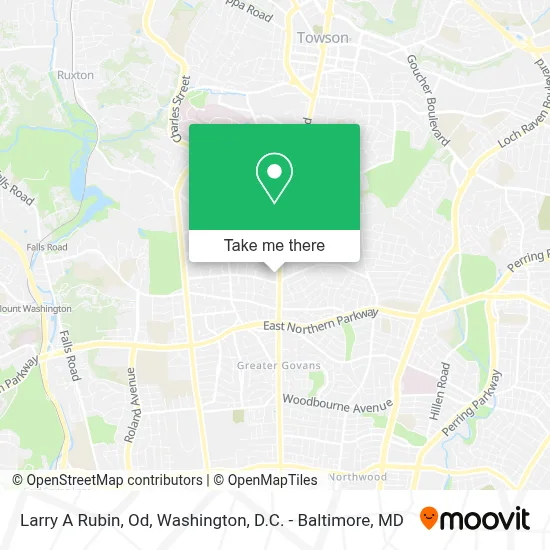 Larry A Rubin, Od map