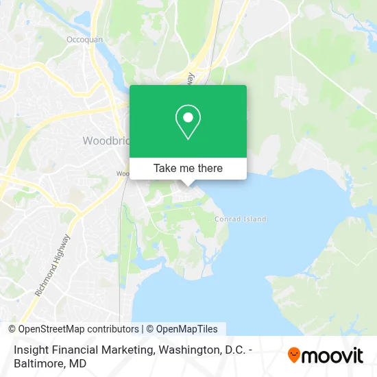 Insight Financial Marketing map