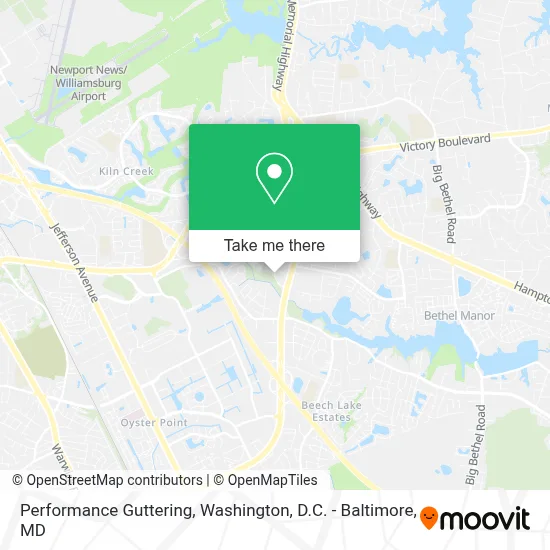 Performance Guttering map