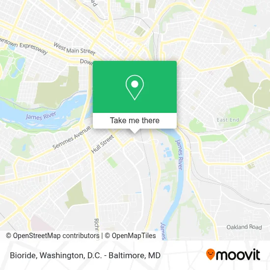 Bioride map