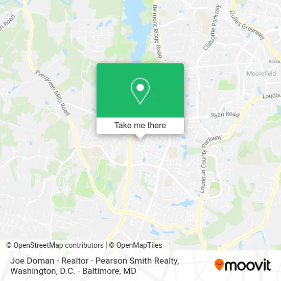 Joe Doman - Realtor - Pearson Smith Realty map