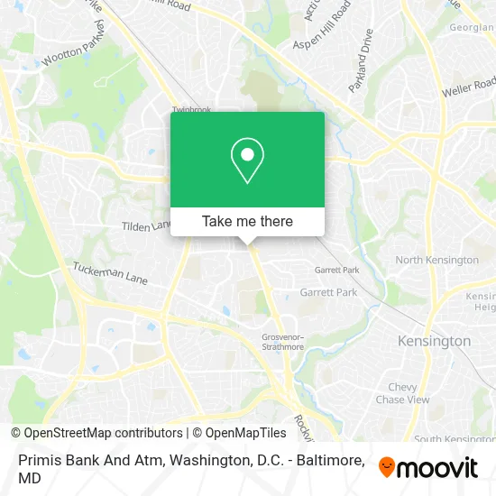 Primis Bank And Atm map