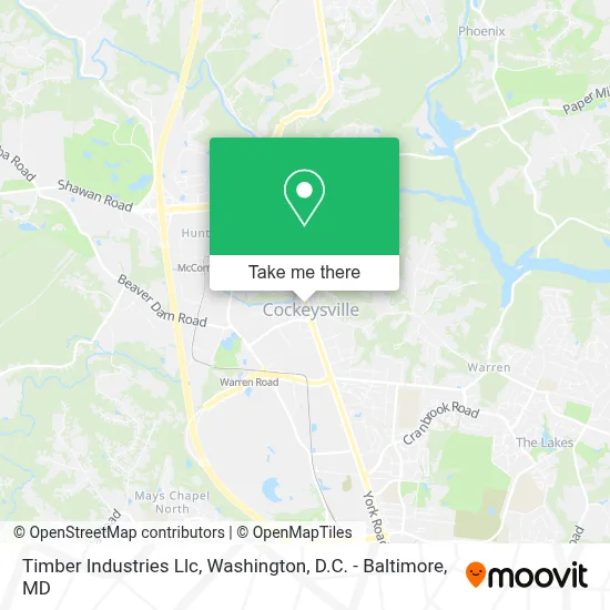 Timber Industries Llc map