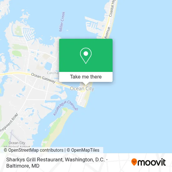 Sharkys Grill Restaurant map