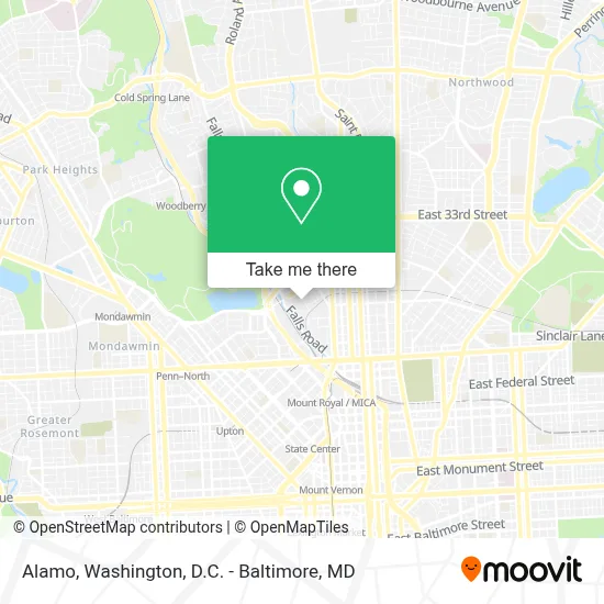 Alamo map
