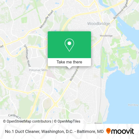 No.1 Duct Cleaner map