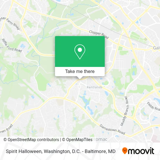 Spirit Halloween map