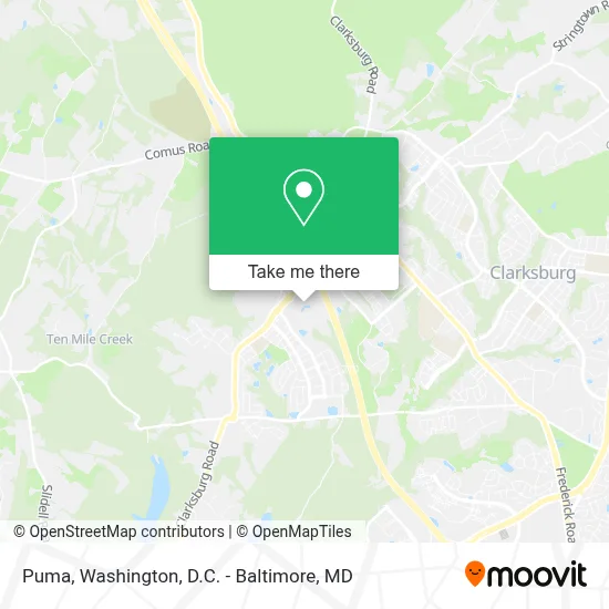 Puma map