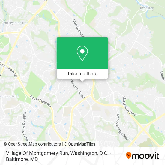 Village Of Montgomery Run map