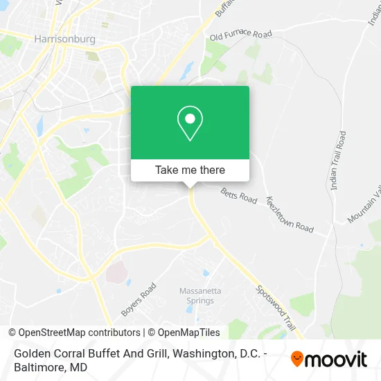 Golden Corral Buffet And Grill map