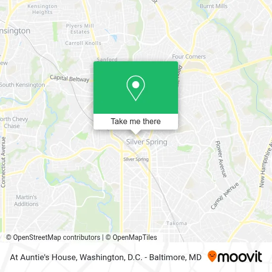 At Auntie's House map
