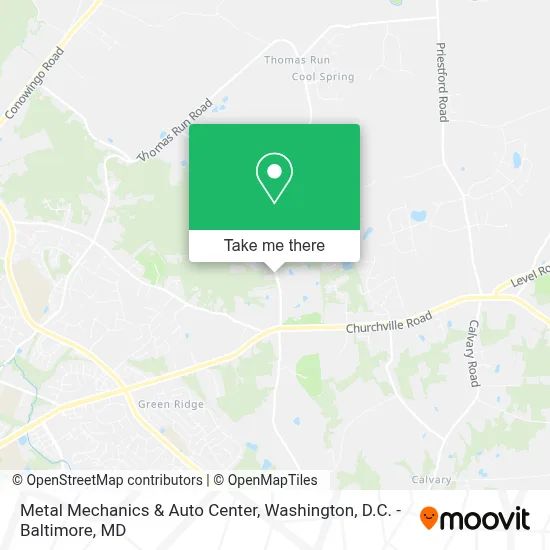 Metal Mechanics & Auto Center map