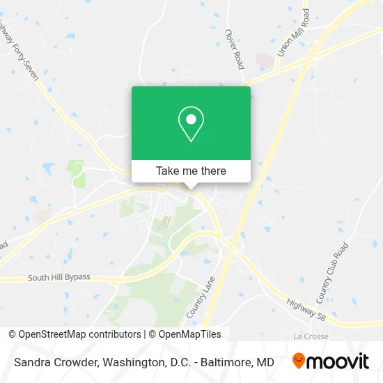 Sandra Crowder map