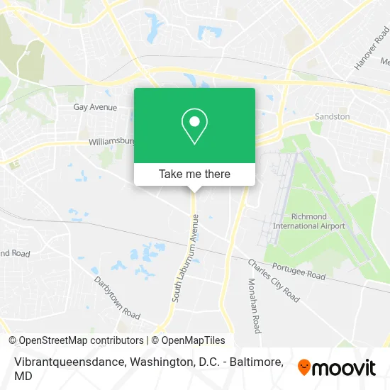 Vibrantqueensdance map