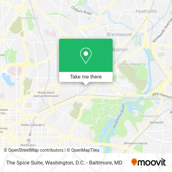 The Spice Suite map