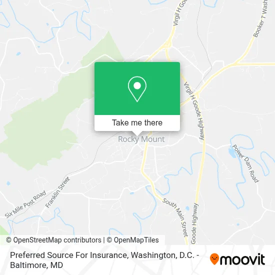 Preferred Source For Insurance map