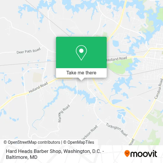 Hard Heads Barber Shop map