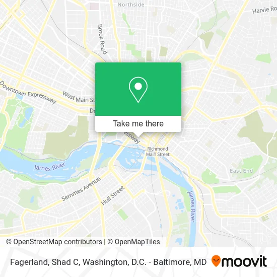 Fagerland, Shad C map