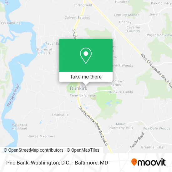 Pnc Bank map