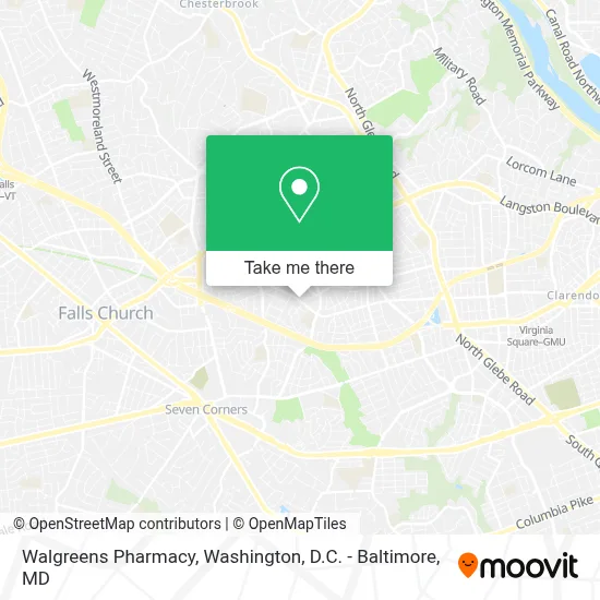 Walgreens Pharmacy map