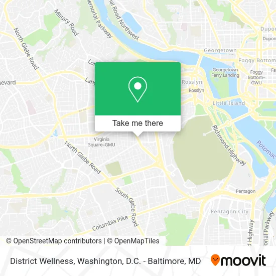 District Wellness map