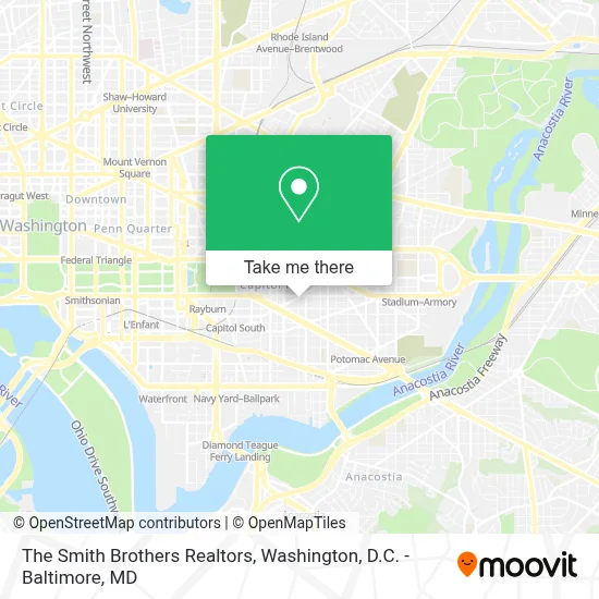 The Smith Brothers Realtors map