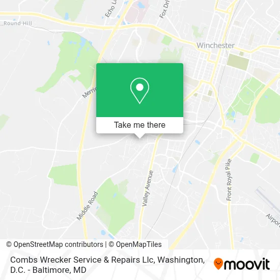 Combs Wrecker Service & Repairs  Llc map