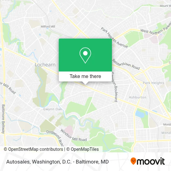 Autosales map