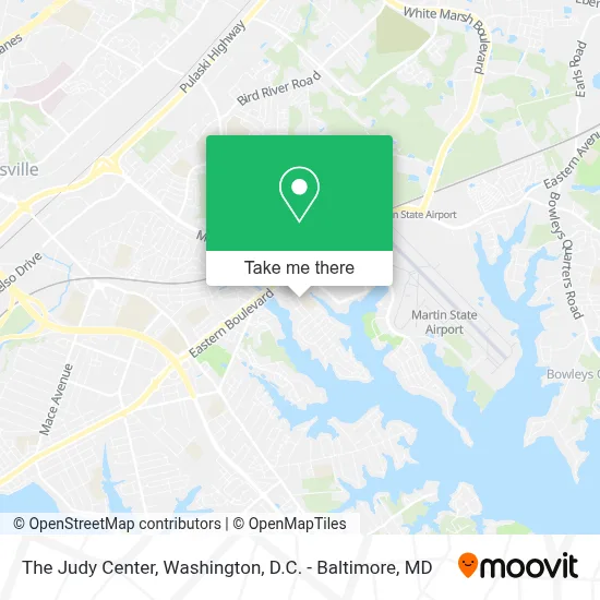 The Judy Center map