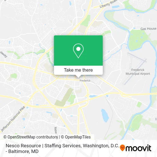Nesco Resource | Staffing Services map
