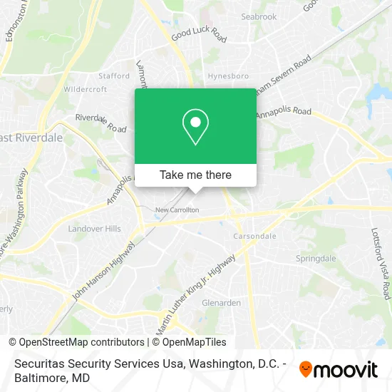 Securitas Security Services Usa map