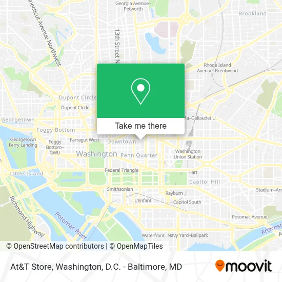At&T Store map