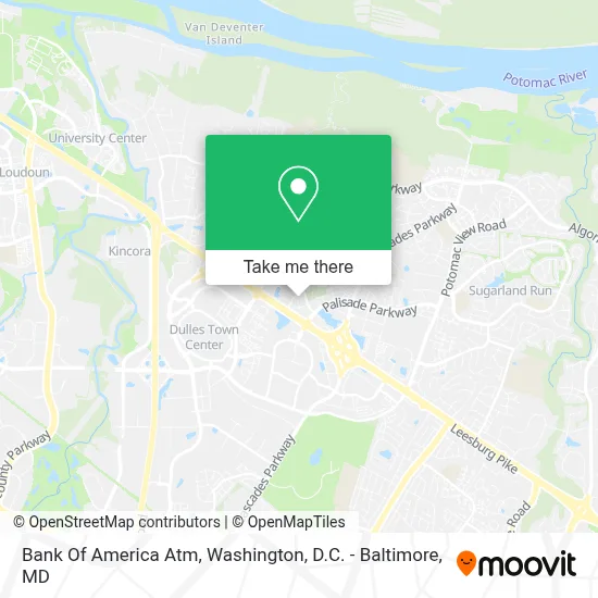 Bank Of America Atm map