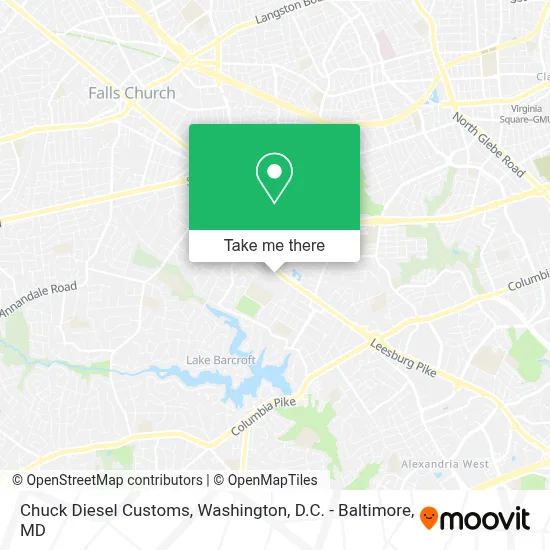 Chuck Diesel Customs map