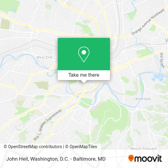 John Heil map