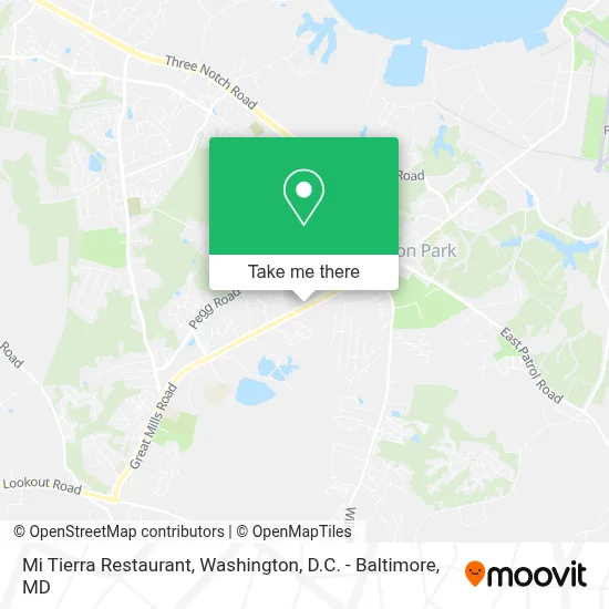 Mi Tierra Restaurant map