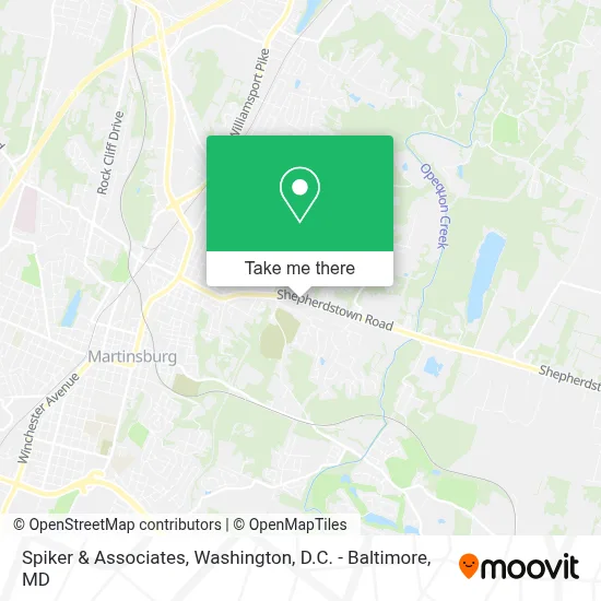 Spiker & Associates map