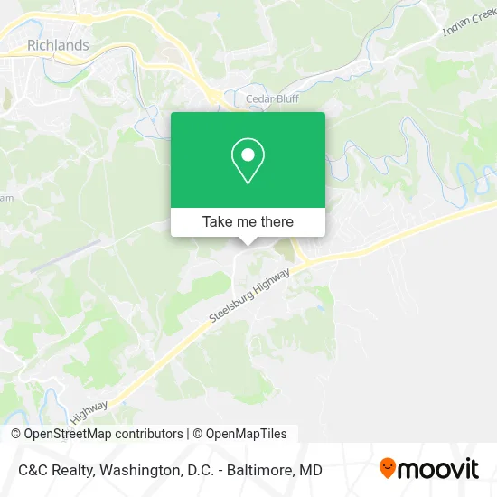 C&C Realty map