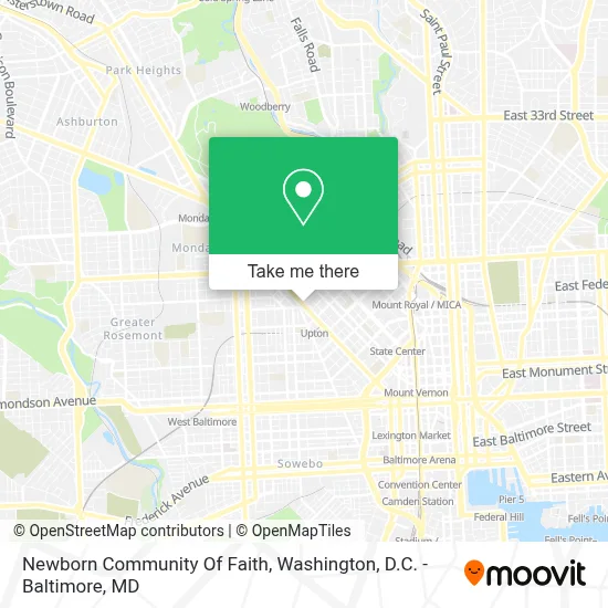 Newborn Community Of Faith map
