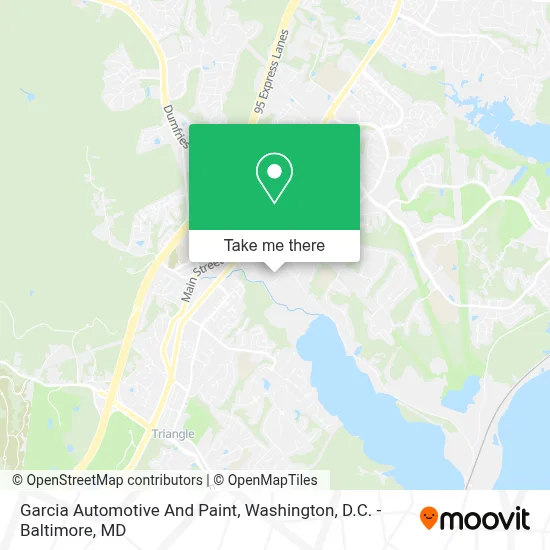 Garcia Automotive And Paint map