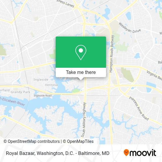 Royal Bazaar map