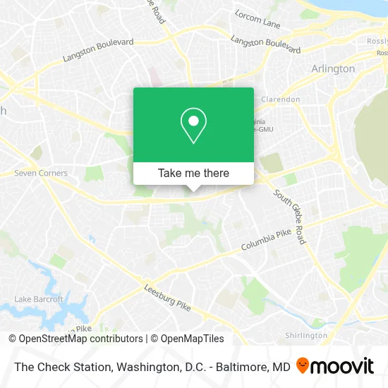 The Check Station map