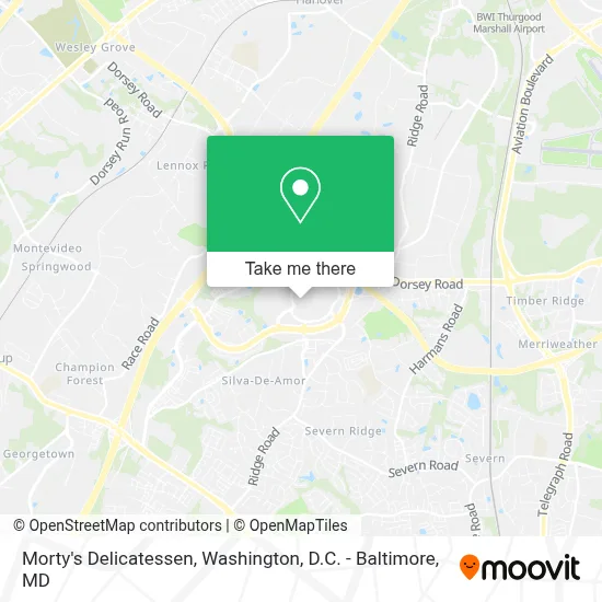 Morty's Delicatessen map