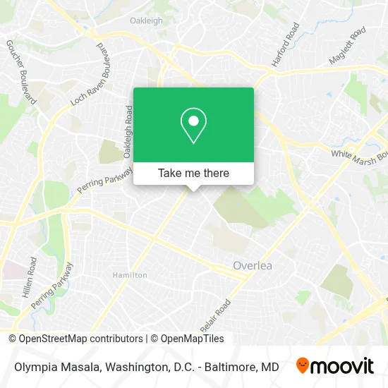 Olympia Masala map
